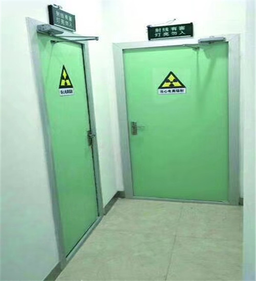 临沂厂家定制防 辐射铅门 CT室铅门 放射科射线防护施工